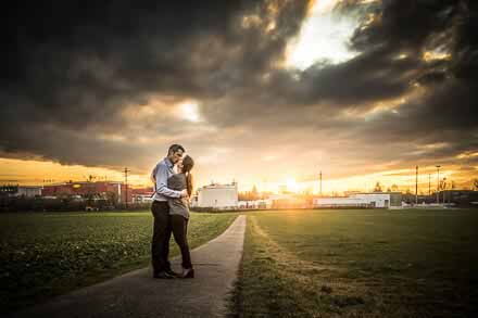 verliebt in Aarburg - Engagementfotos
