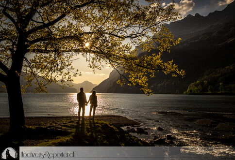 Verlobungsfoto am Walensee